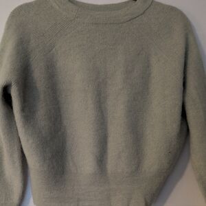 A Beautiful Madewell Soft Sage Green Sweater.
